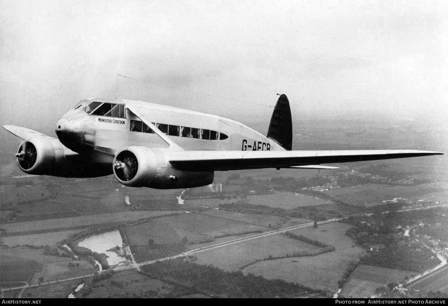 Aircraft Photo of G-AECB | General Aircraft ST-18 Monospar Croydon | AirHistory.net #760042