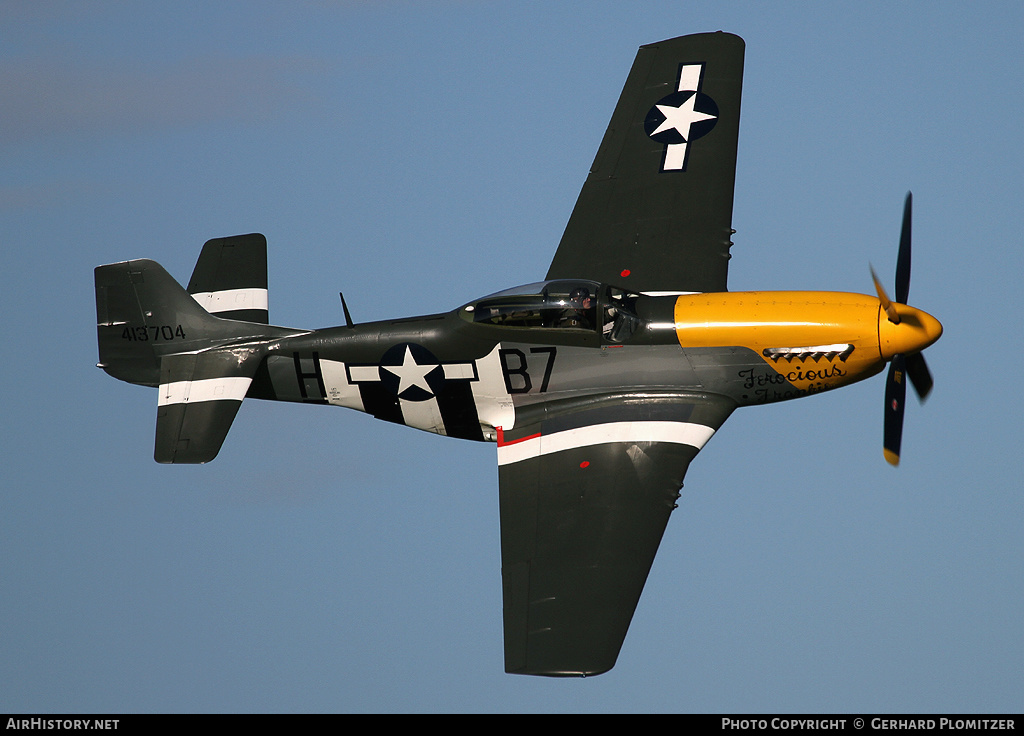 Aircraft Photo of G-BTCD / 413704 | North American P-51D Mustang | USA - Air Force | AirHistory.net #760044