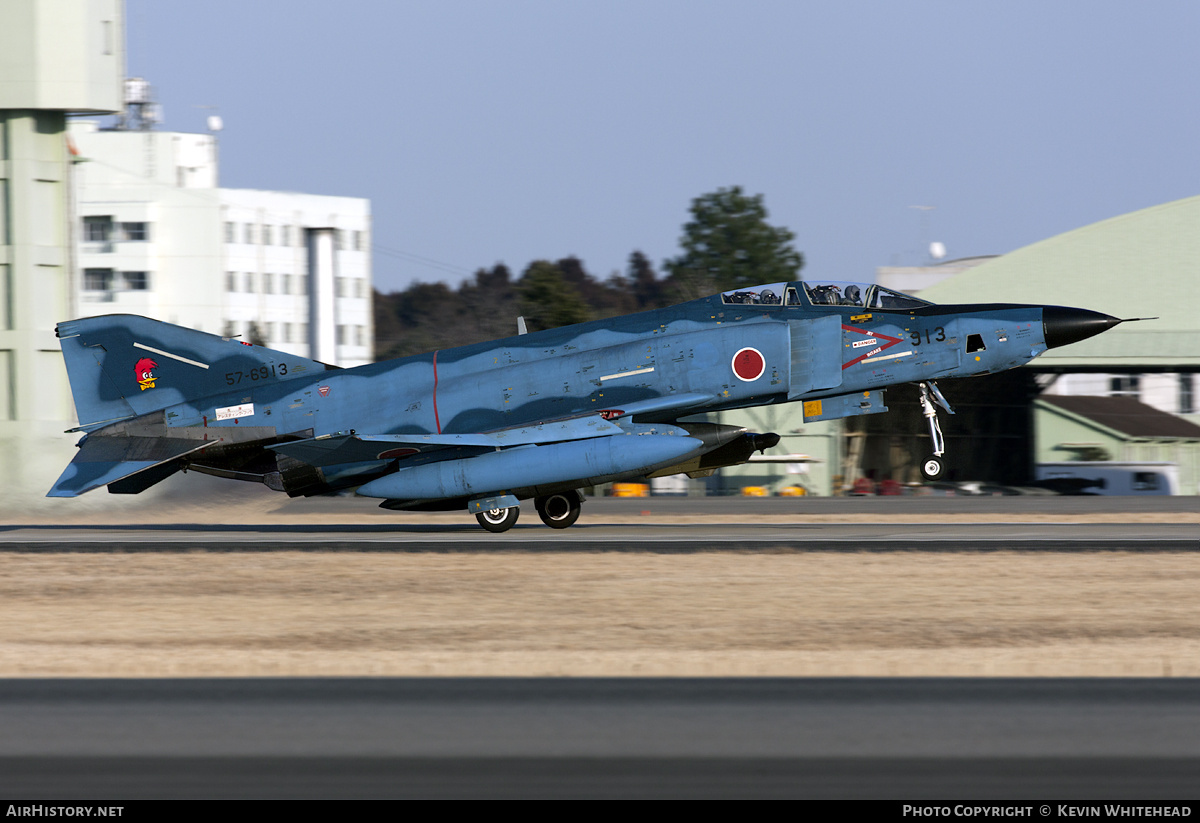 Aircraft Photo of 57-6913 | McDonnell Douglas RF-4EJ Kai Phantom II | Japan - Air Force | AirHistory.net #760052