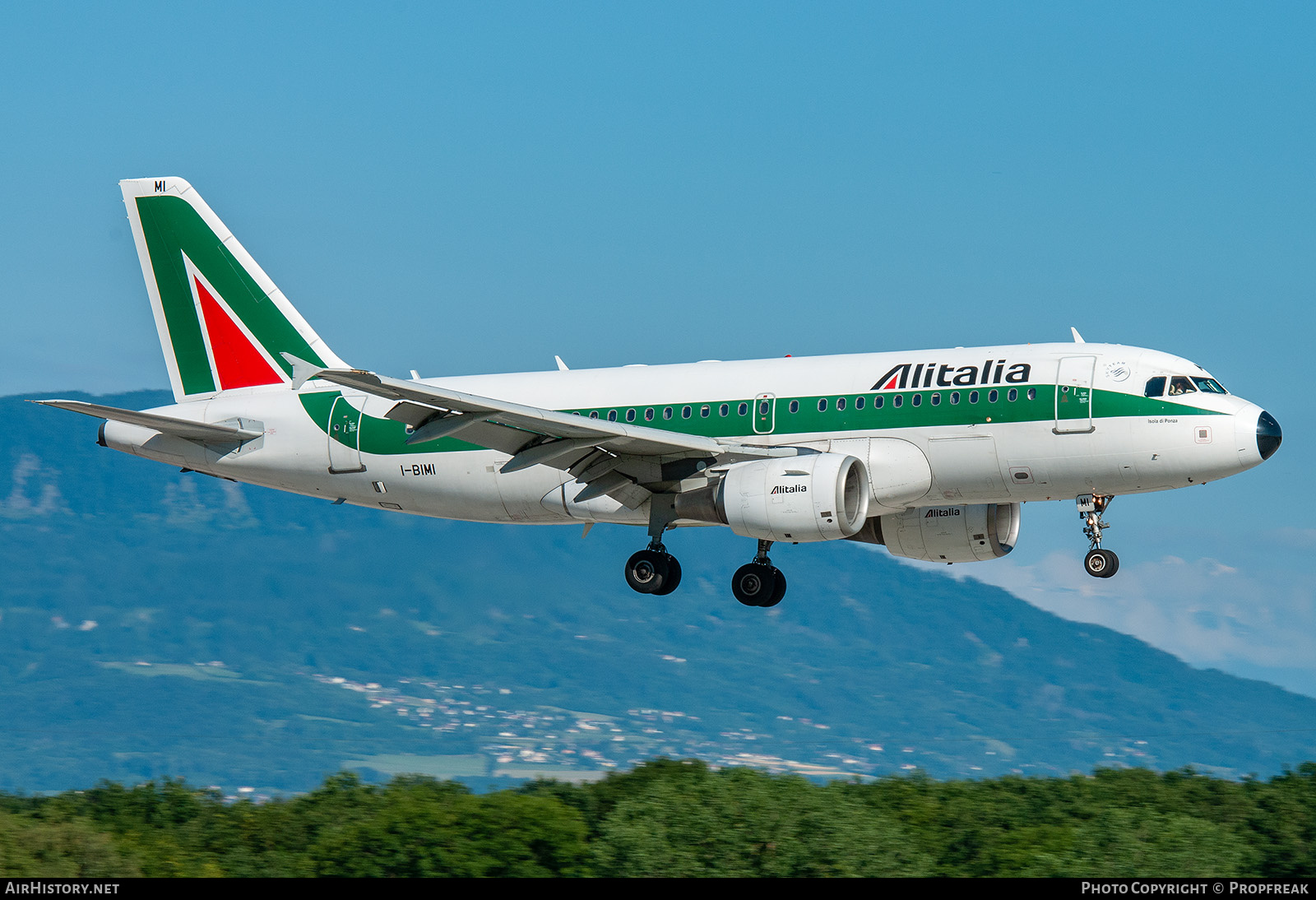 Aircraft Photo of I-BIMI | Airbus A319-112 | Alitalia | AirHistory.net #760088