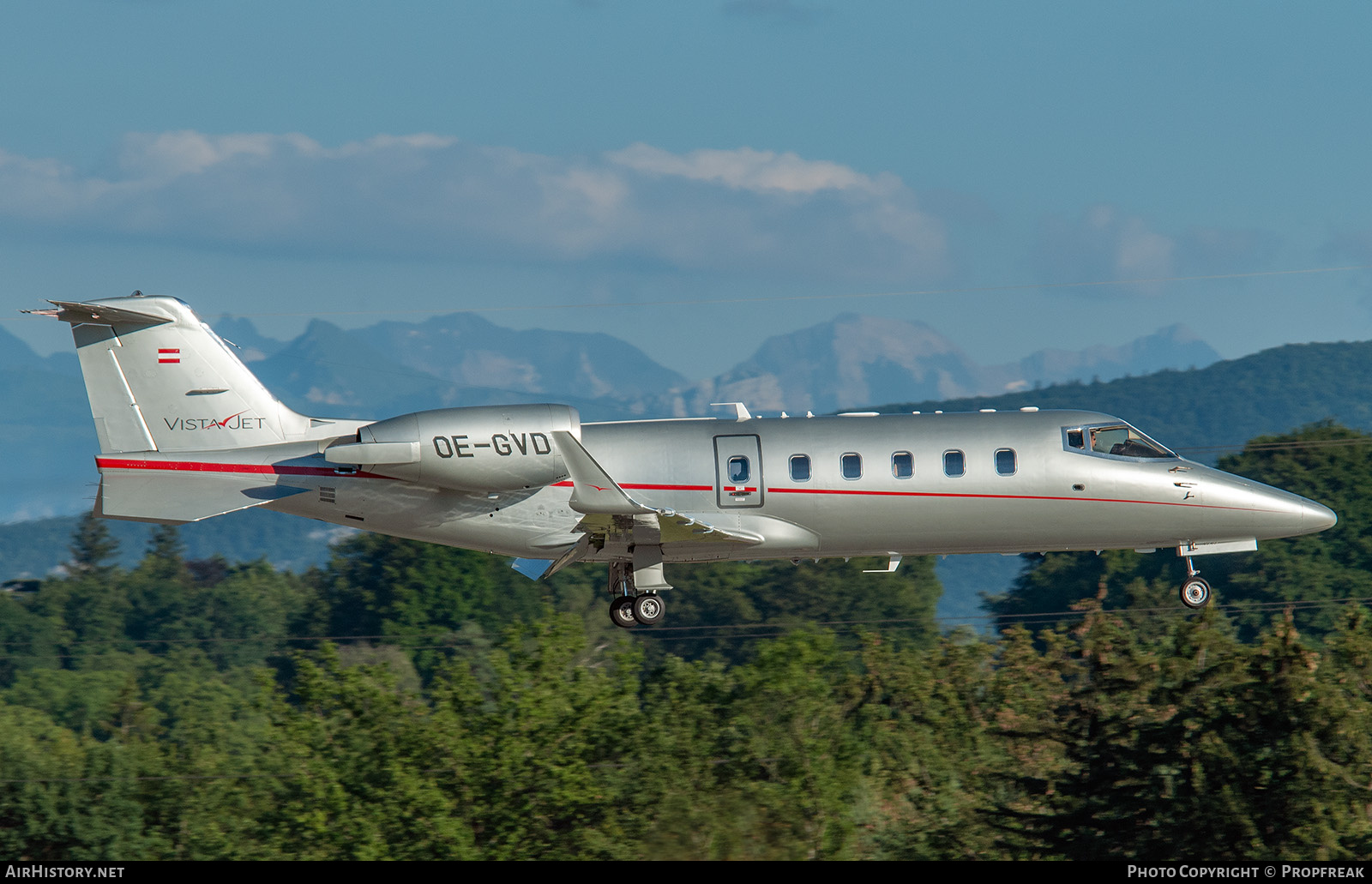 Aircraft Photo of OE-GVD | Learjet 60 | VistaJet | AirHistory.net #760100