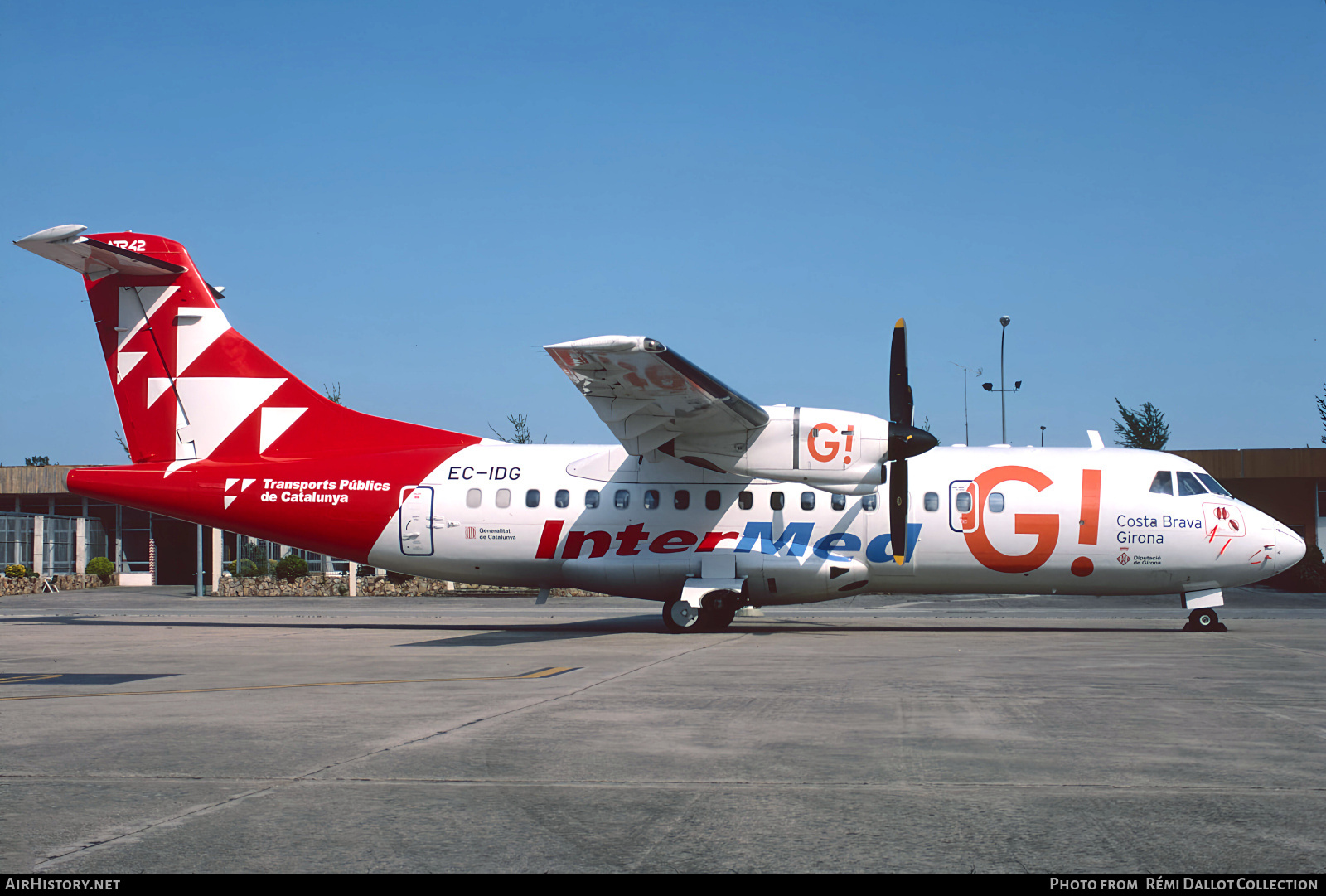 Aircraft Photo of EC-IDG | ATR ATR-42-300 | Intermed | AirHistory.net #760102