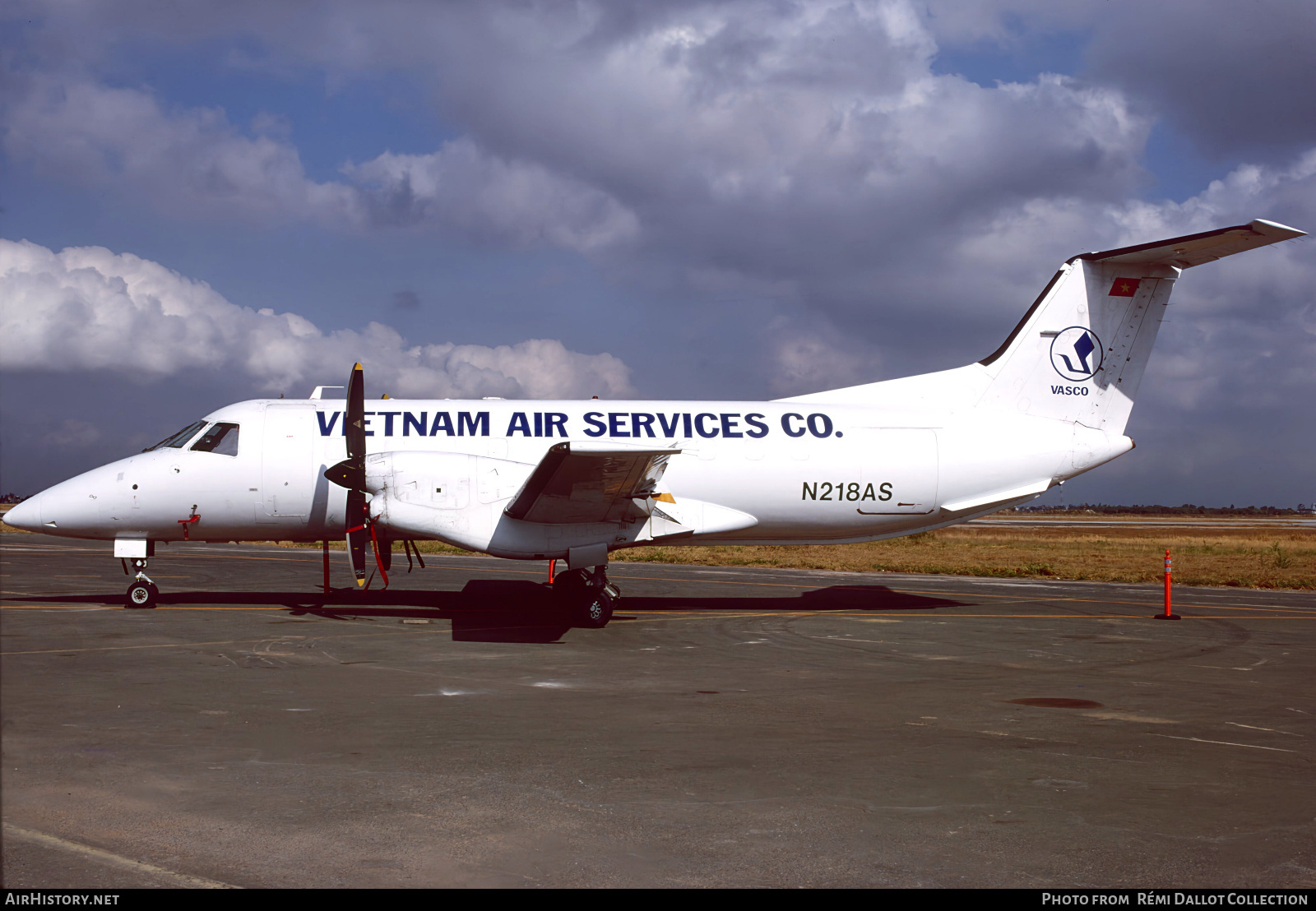 Aircraft Photo of N218AS | Embraer EMB-120RT Brasilia | Vietnam Air Services Company - VASCO | AirHistory.net #760117