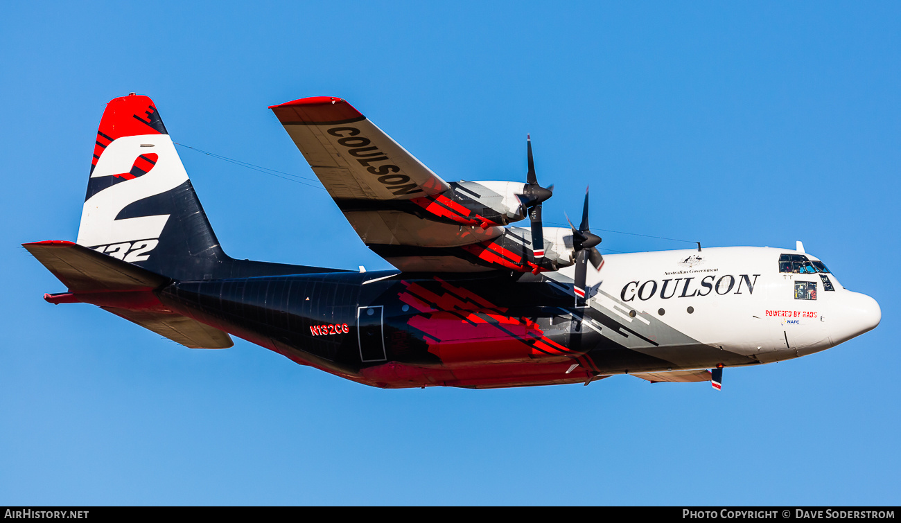 Aircraft Photo of N132CG | Lockheed C-130H Hercules | Coulson Flying Tankers | AirHistory.net #760122