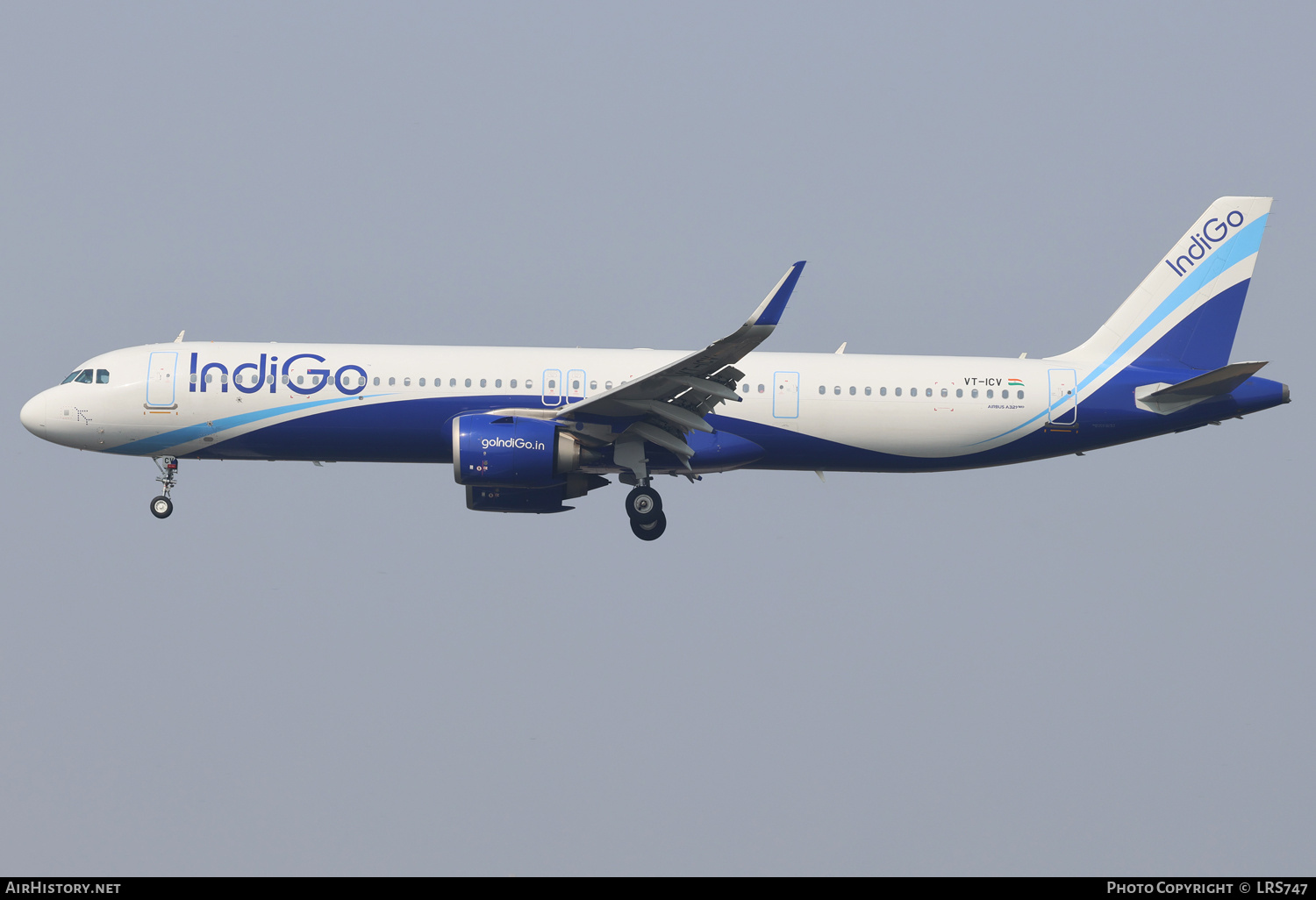Aircraft Photo of VT-ICV | Airbus A321-251NX | IndiGo | AirHistory.net #760125
