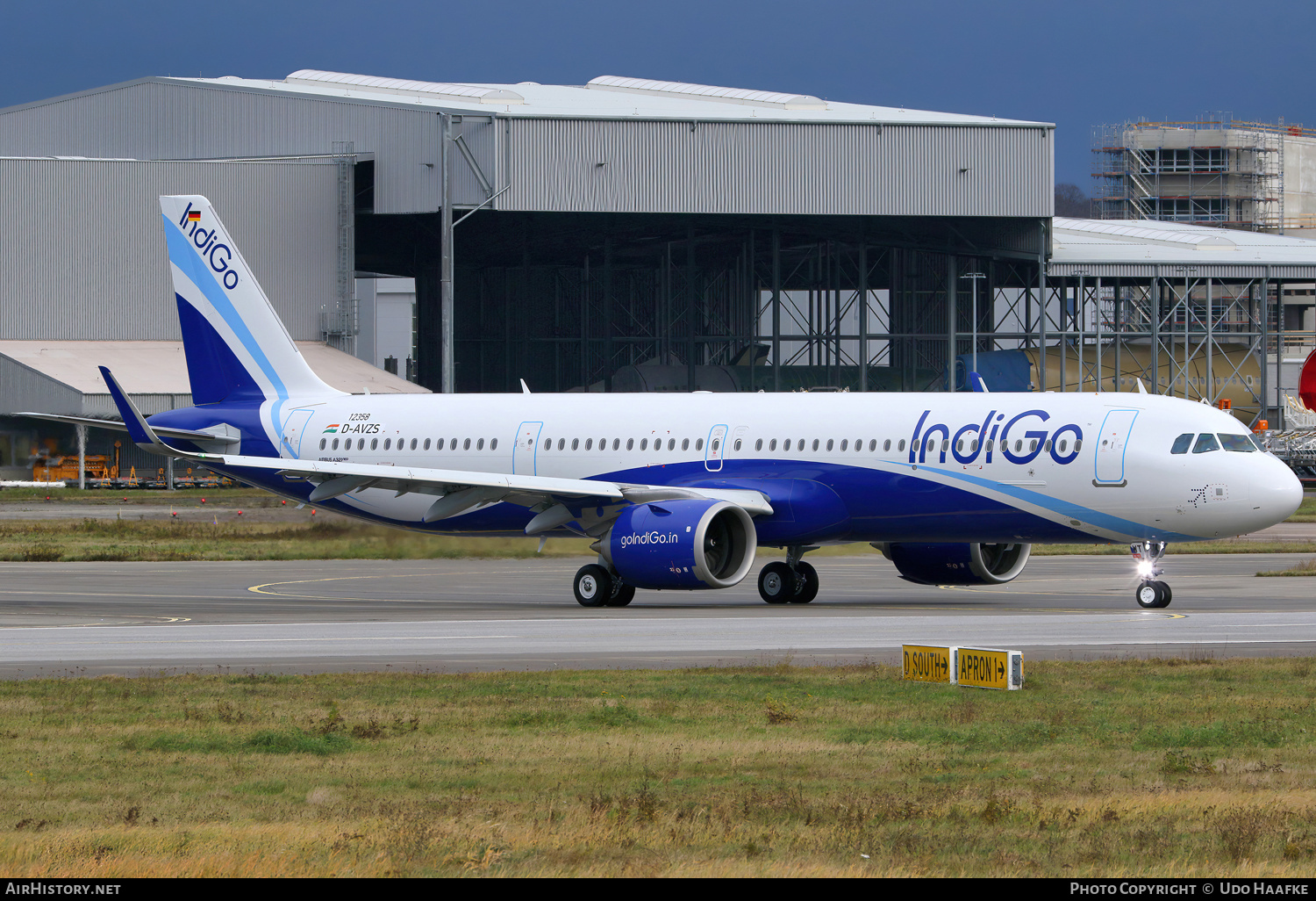 Aircraft Photo of D-AVZS / VT-IWT | Airbus A321-251NX | IndiGo | AirHistory.net #760140