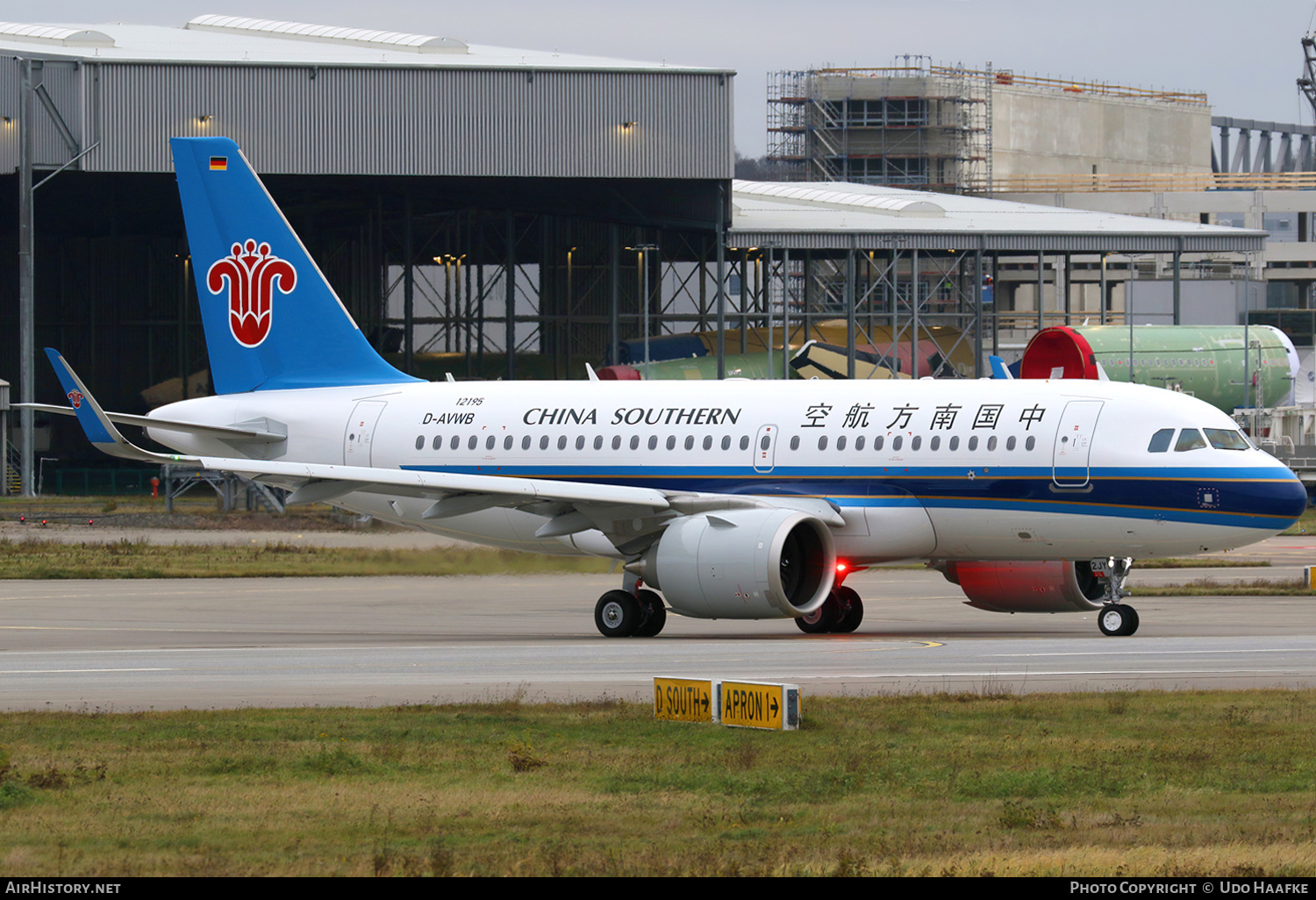 Aircraft Photo of D-AVWB / B-32JY | Airbus A319-153N | China Southern Airlines | AirHistory.net #760169