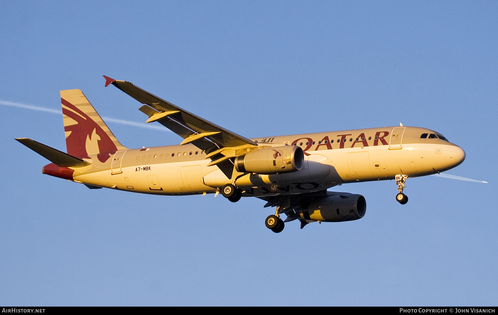 Aircraft Photo of A7-MBK | Airbus ACJ320 (A320-232/CJ) | Qatar Airways | AirHistory.net #760177