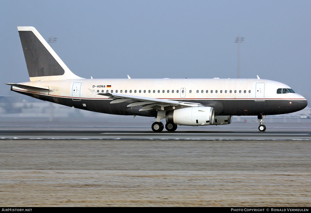 Aircraft Photo of D-ADNA | Airbus ACJ319 (A319-133/CJ) | AirHistory.net #760183