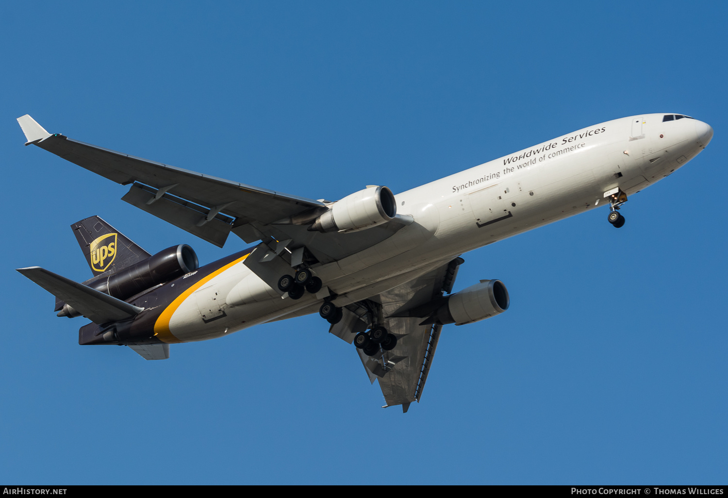 Aircraft Photo of N255UP | McDonnell Douglas MD-11F | United Parcel Service - UPS | AirHistory.net #760186