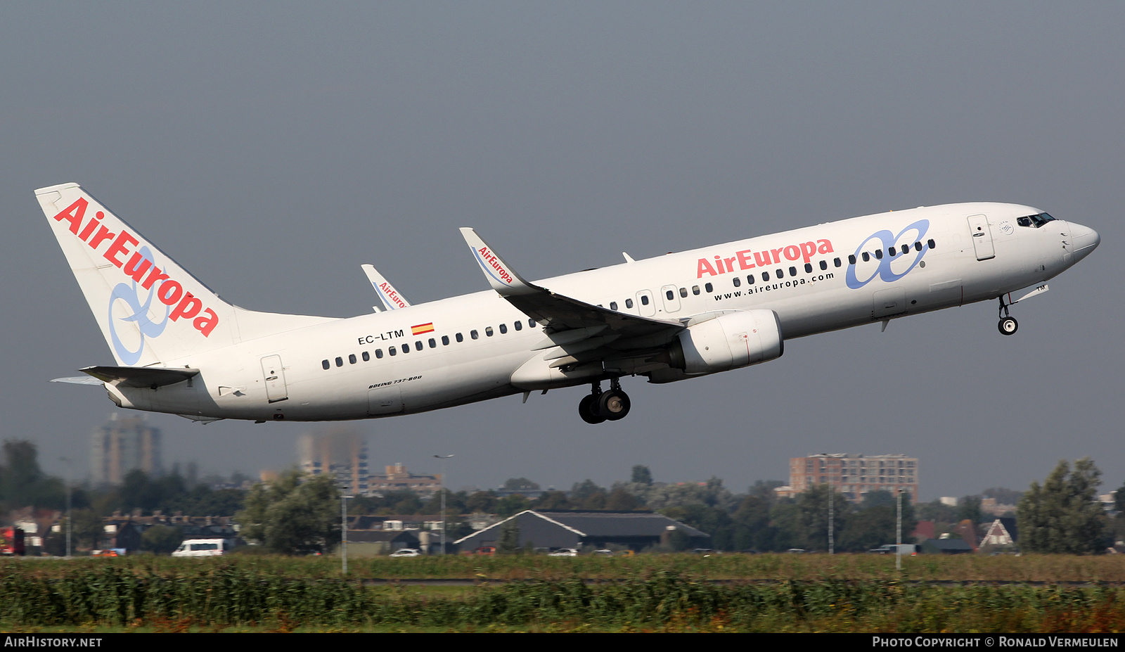 Aircraft Photo of EC-LTM | Boeing 737-85P | Air Europa | AirHistory.net #760199