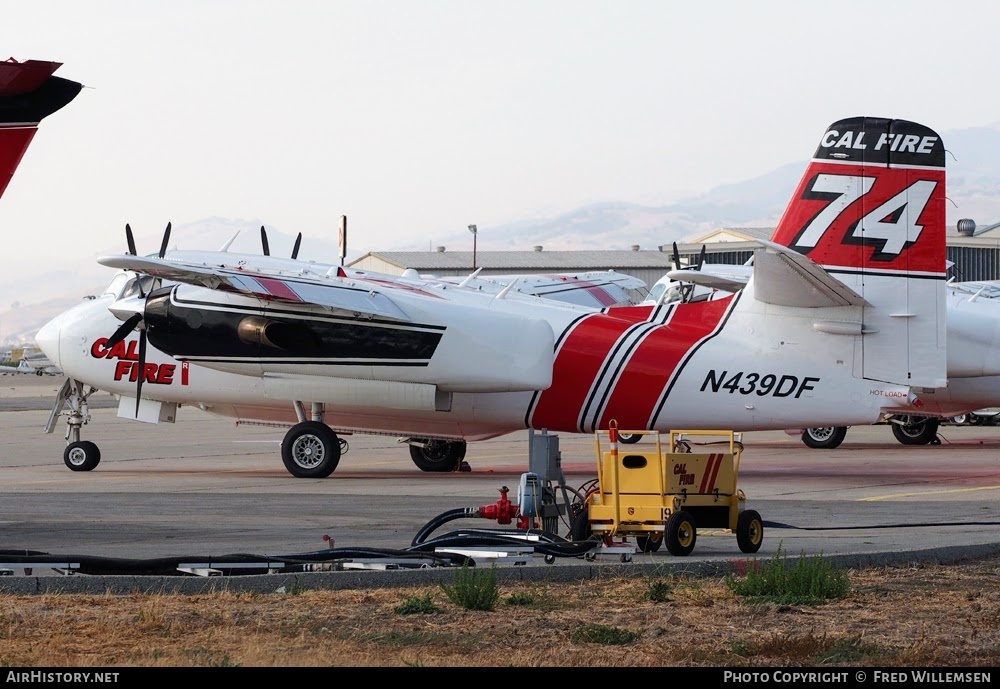 Aircraft Photo of N439DF | Marsh S-2F3AT Turbo Tracker | California Department of Forestry - CDF | AirHistory.net #760203