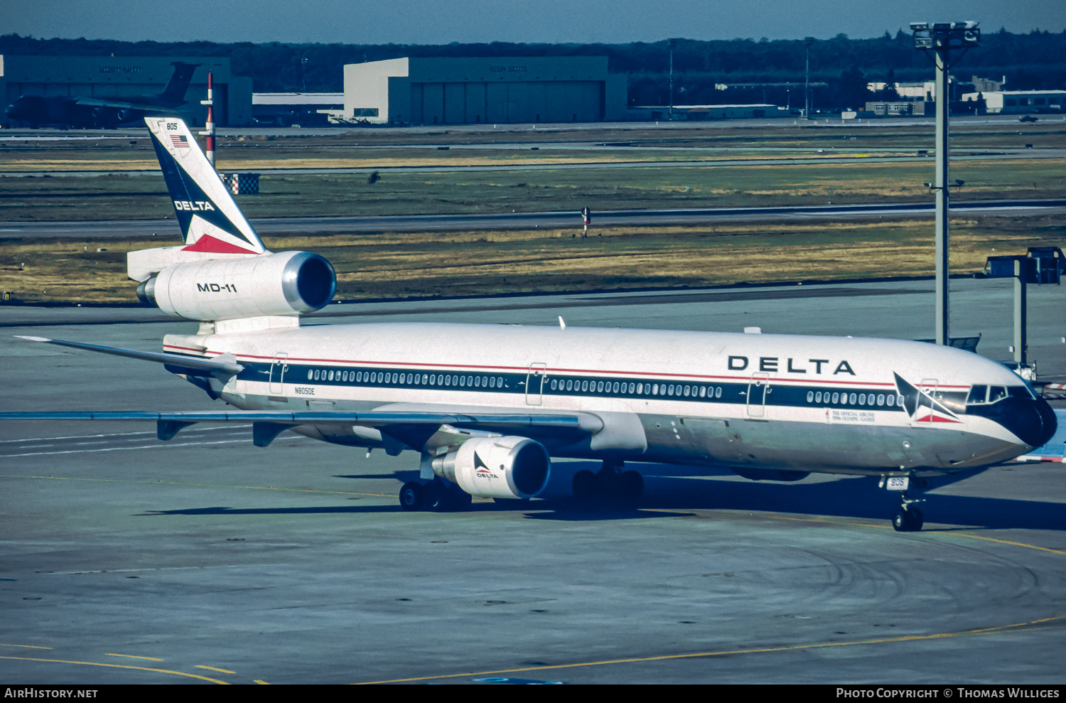 Aircraft Photo of N805DE | McDonnell Douglas MD-11 | Delta Air Lines | AirHistory.net #760209