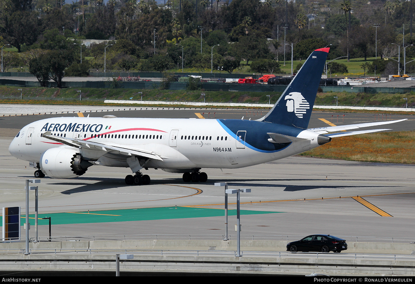 Aircraft Photo of N964AM | Boeing 787-8 Dreamliner | AeroMéxico | AirHistory.net #760215