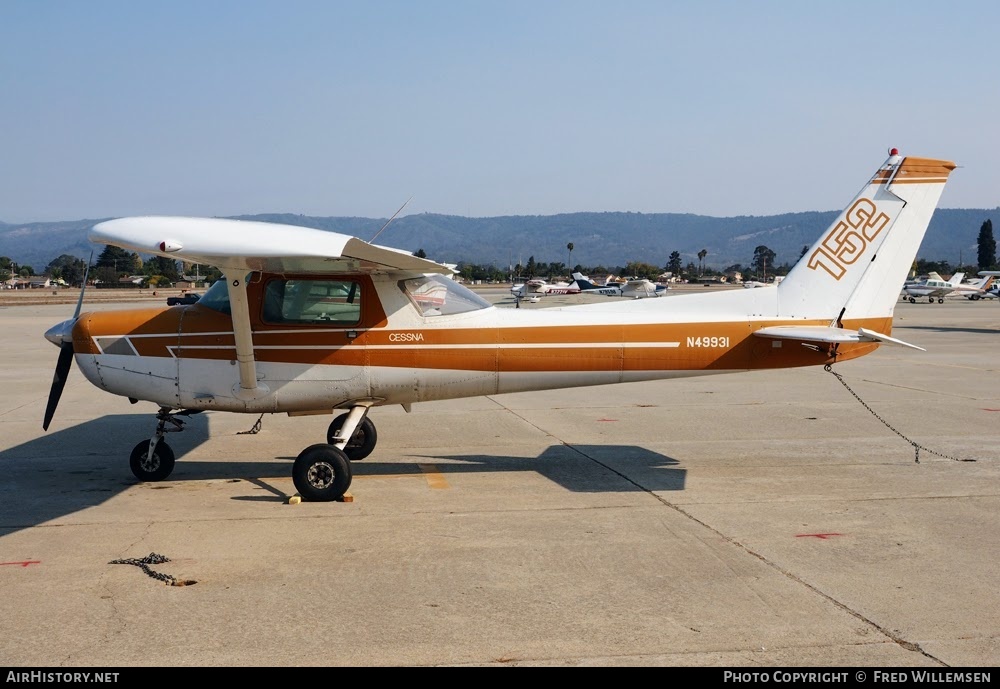 Aircraft Photo of N49931 | Cessna 152 | AirHistory.net #760224
