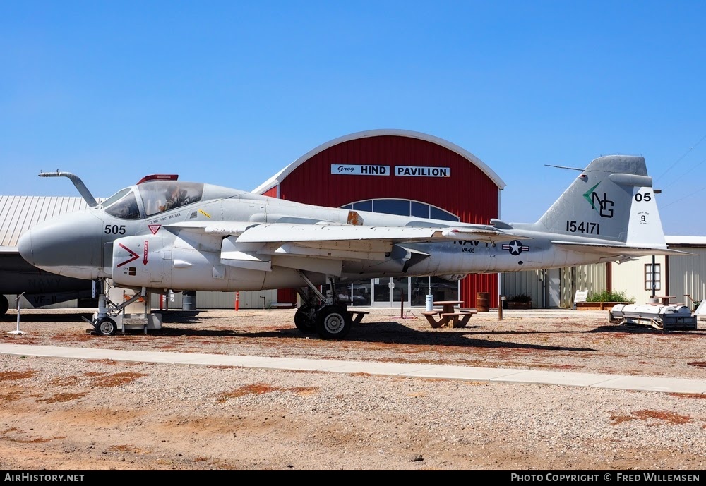 Aircraft Photo of 154171 | Grumman A-6E Intruder (G-128) | USA - Navy | AirHistory.net #760227