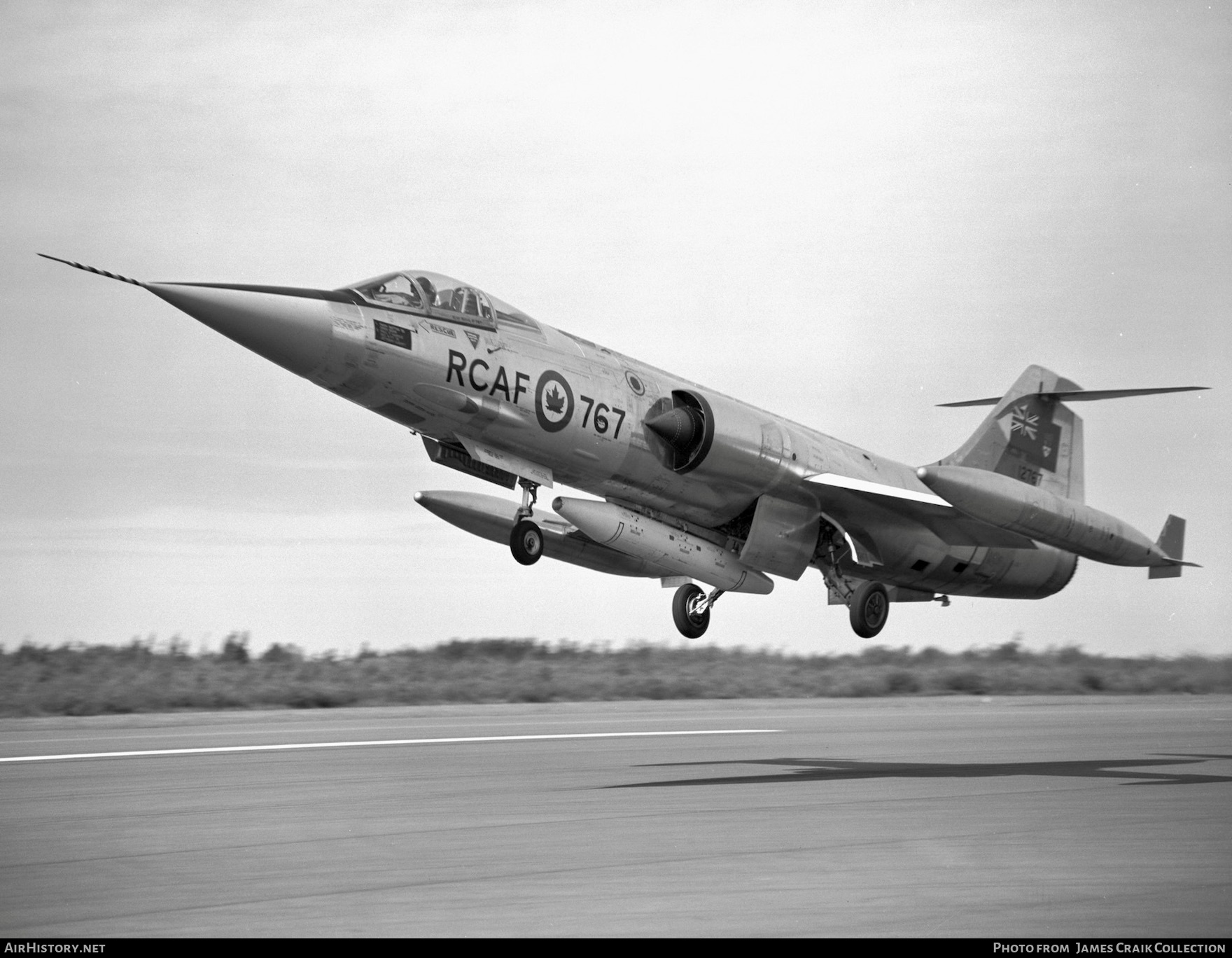 Aircraft Photo of 12767 | Canadair CF-104 Starfighter | Canada - Air Force | AirHistory.net #760235