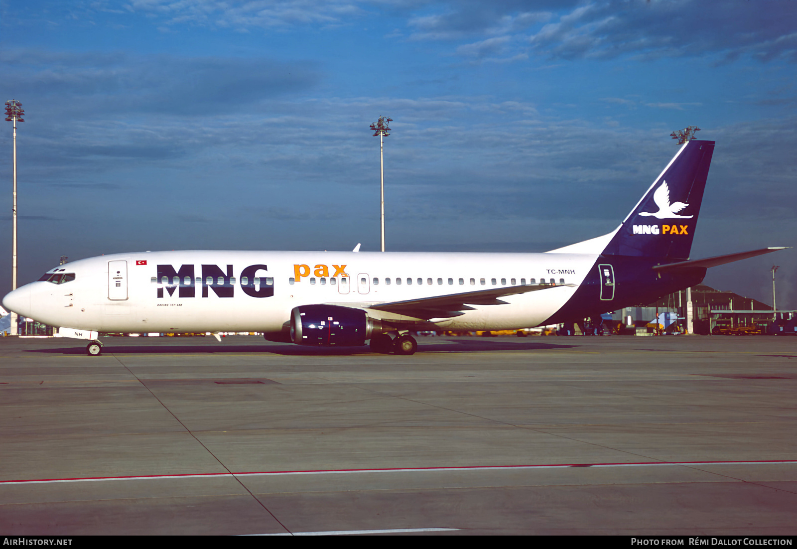 Aircraft Photo of TC-MNH | Boeing 737-448 | MNG Pax | AirHistory.net #760249