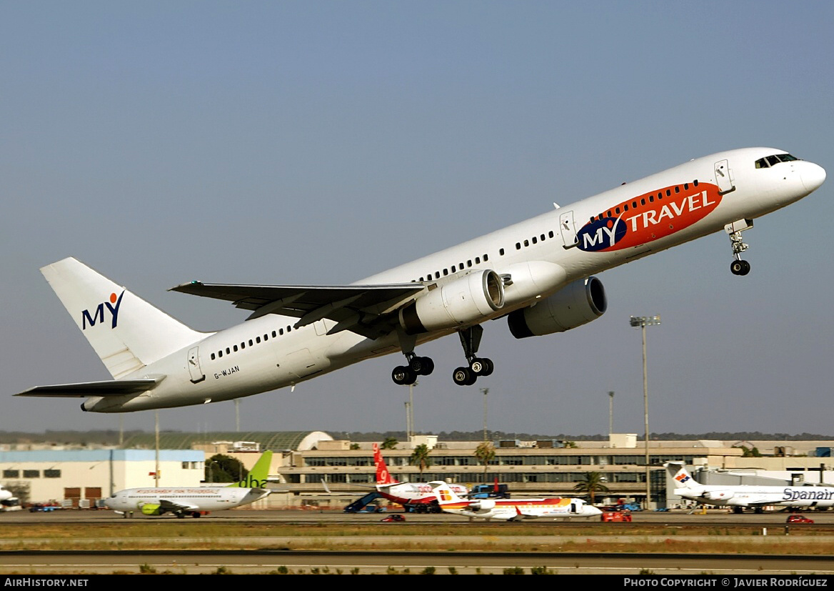 Aircraft Photo of G-WJAN | Boeing 757-21K | MyTravel Airways | AirHistory.net #760251