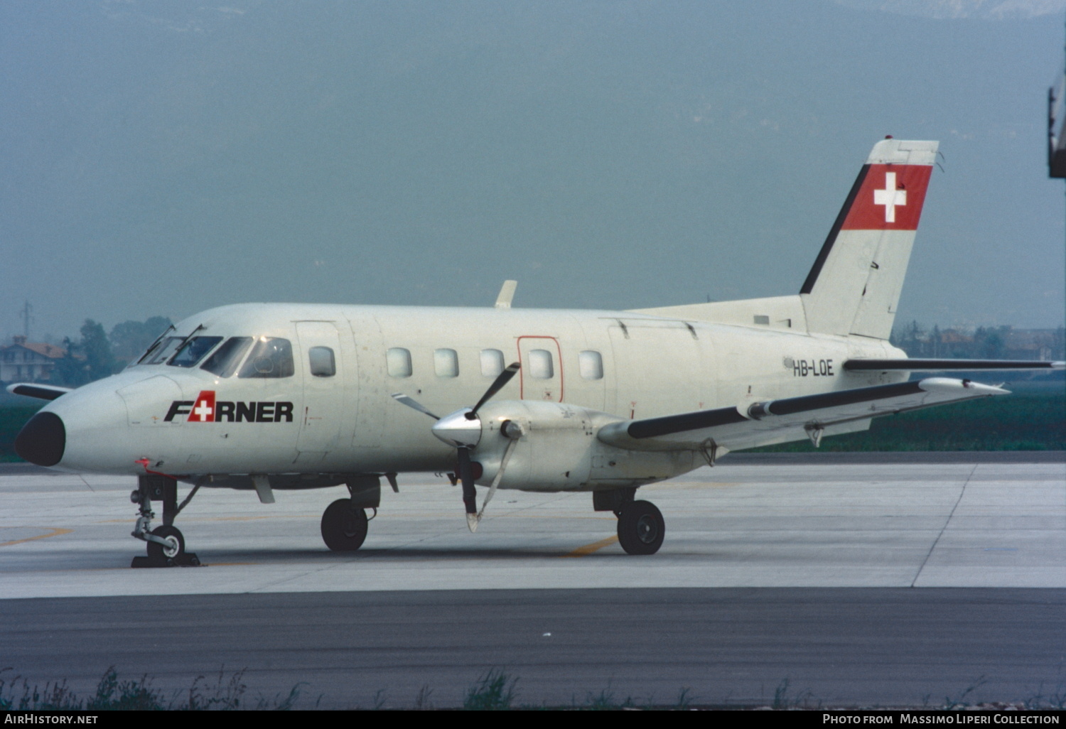 Aircraft Photo of HB-LQE | Embraer EMB-110P1 Bandeirante | Farner Air Transport | AirHistory.net #760261