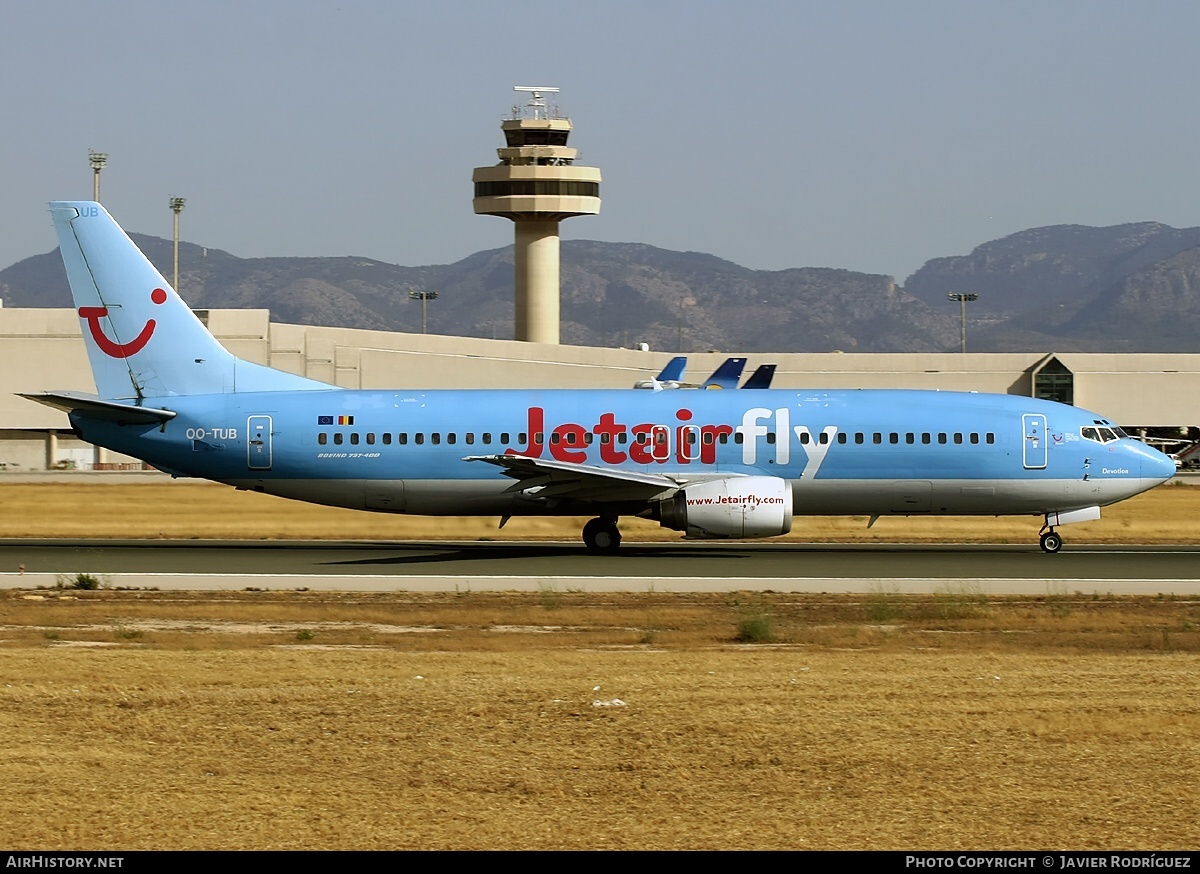 Aircraft Photo of OO-TUB | Boeing 737-4K5 | Jetairfly | AirHistory.net #760264