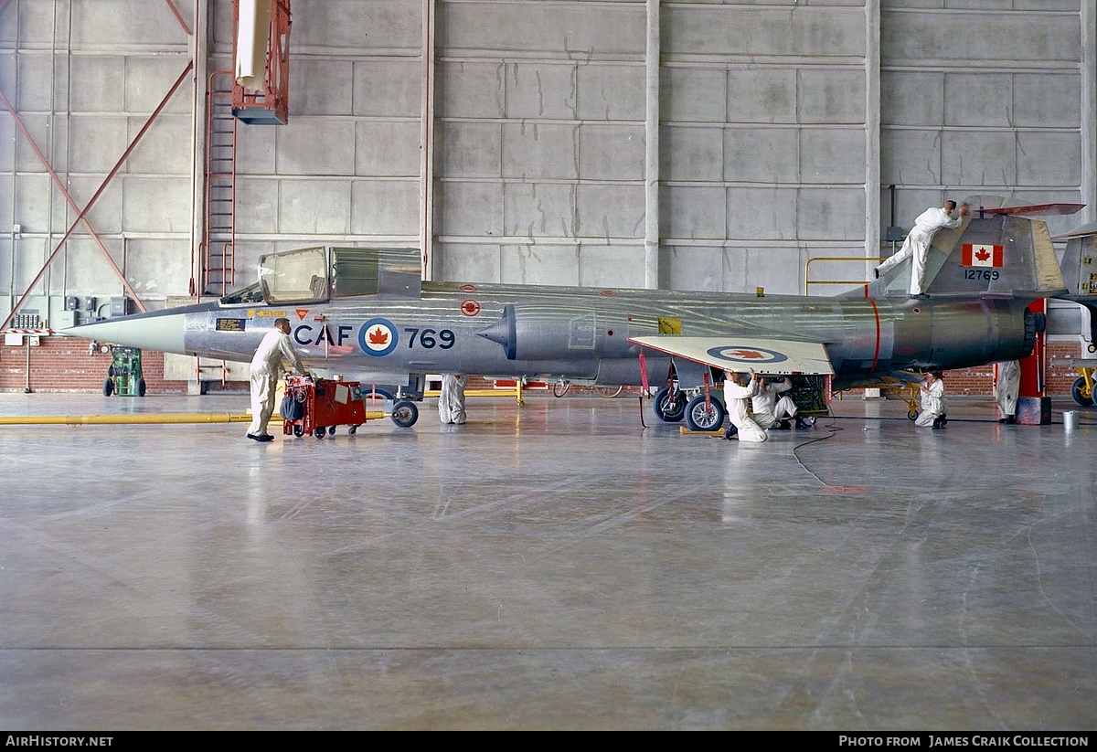 Aircraft Photo of 12769 | Canadair CF-104 Starfighter | Canada - Air Force | AirHistory.net #760276