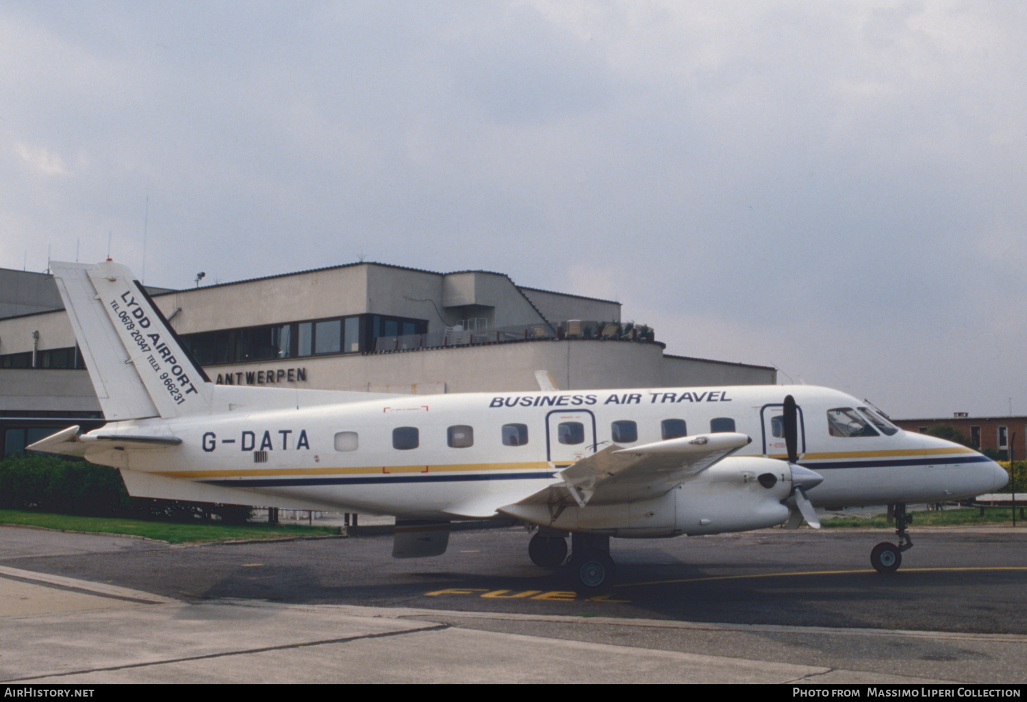 Aircraft Photo of G-DATA | Embraer EMB-110P2 Bandeirante | Business Air Travel | AirHistory.net #760279