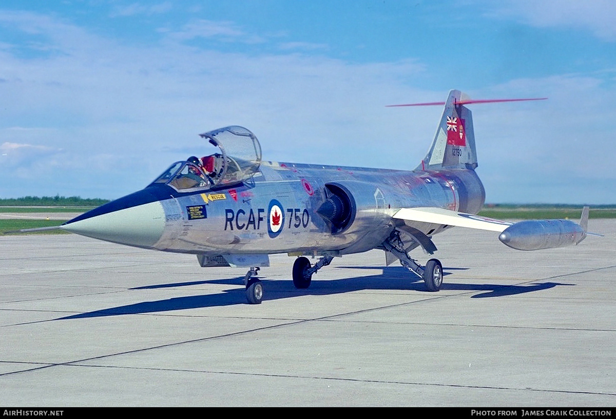 Aircraft Photo of 12750 | Canadair CF-104 Starfighter | Canada - Air Force | AirHistory.net #760299