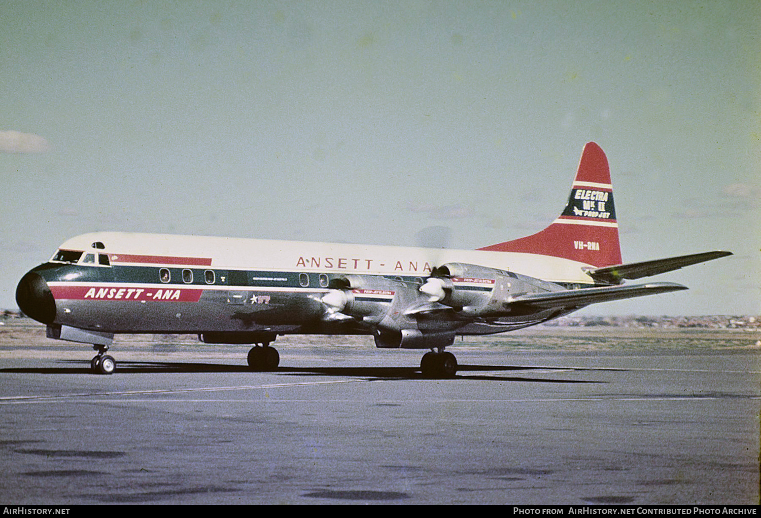 Aircraft Photo of VH-RMA | Lockheed L-188A Electra | Ansett - ANA | AirHistory.net #760326
