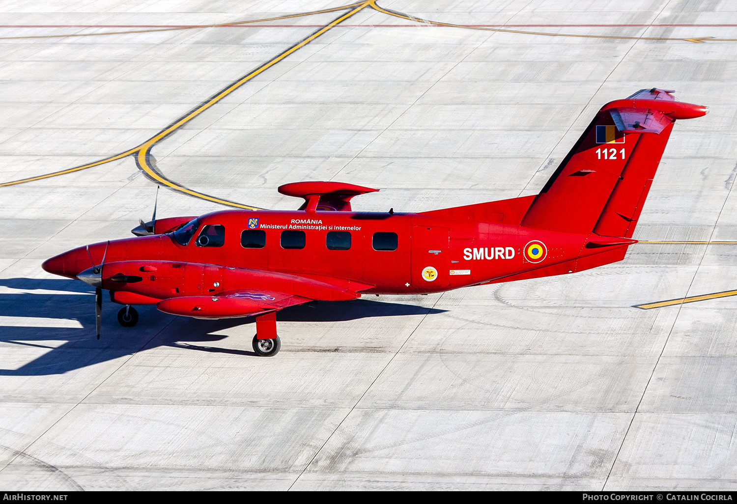 Aircraft Photo of 1121 | Piper PA-42-720 Cheyenne III | Romania - SMURD | AirHistory.net #760338