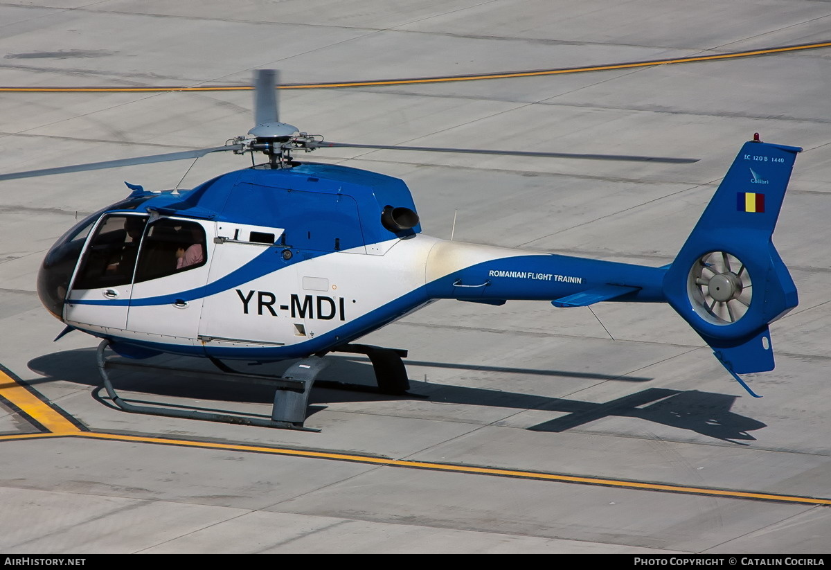 Aircraft Photo of YR-MDI | Eurocopter EC-120B Colibri | Romanian Flight Training | AirHistory.net #760342