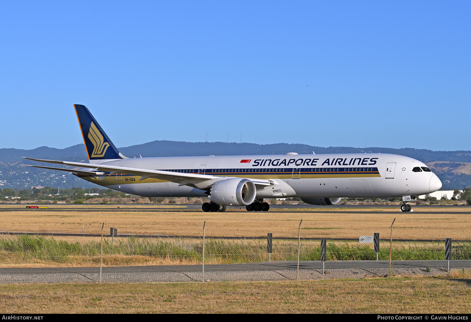 Aircraft Photo of 9V-SDA | Boeing 787-10 Dreamliner | Singapore Airlines | AirHistory.net #760346