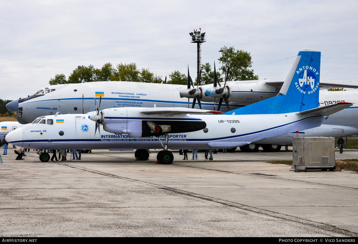 Aircraft Photo of UR-13395 | Antonov An-26-100 | Antonov Airlines | AirHistory.net #760357