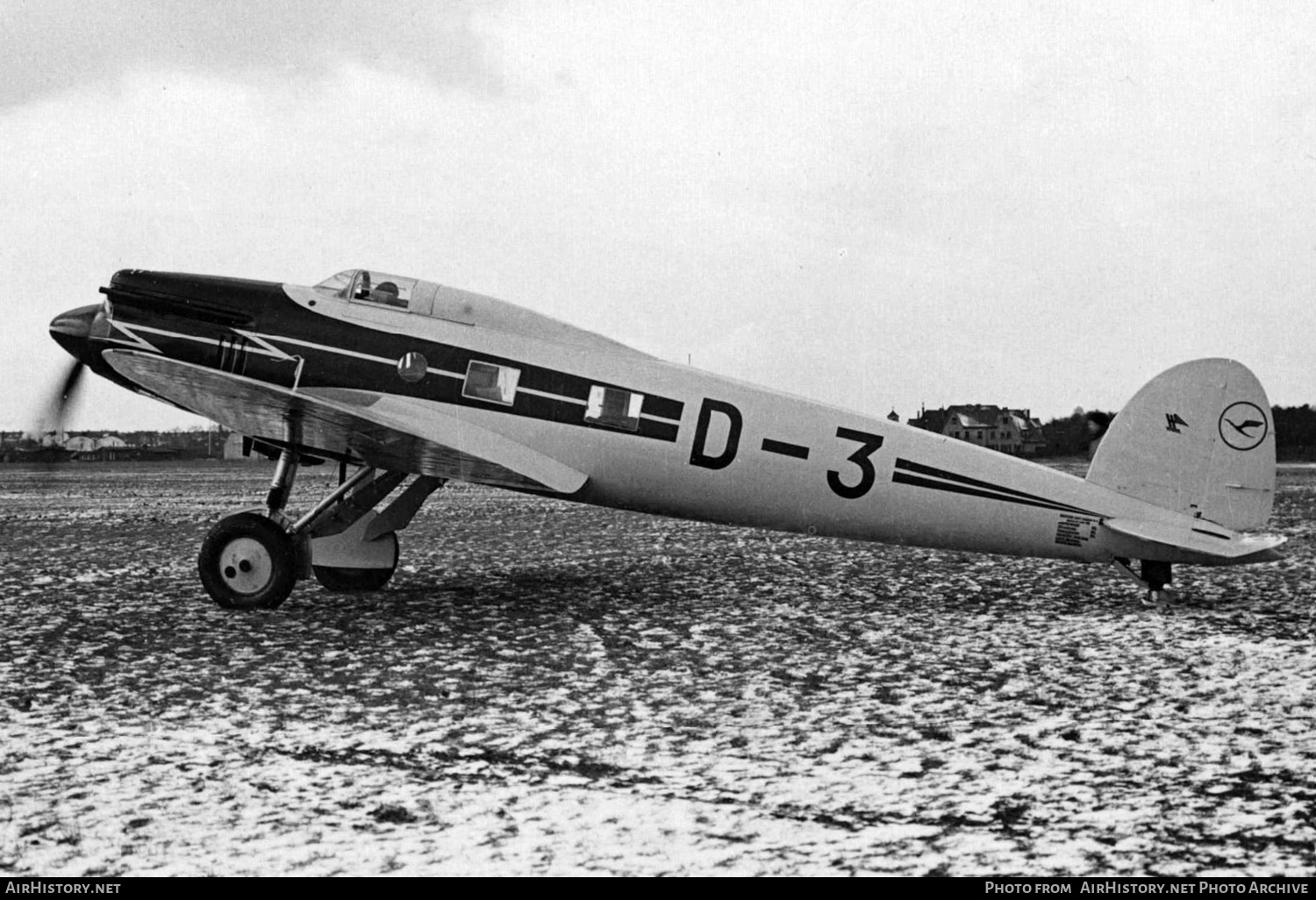 Aircraft Photo of D-3 | Heinkel He 70a | Deutsche Luft Hansa | AirHistory.net #760376