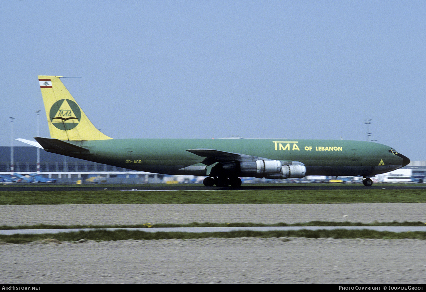 Aircraft Photo of OD-AGD | Boeing 707-323C | TMA of Lebanon - Trans Mediterranean Airways | AirHistory.net #760411