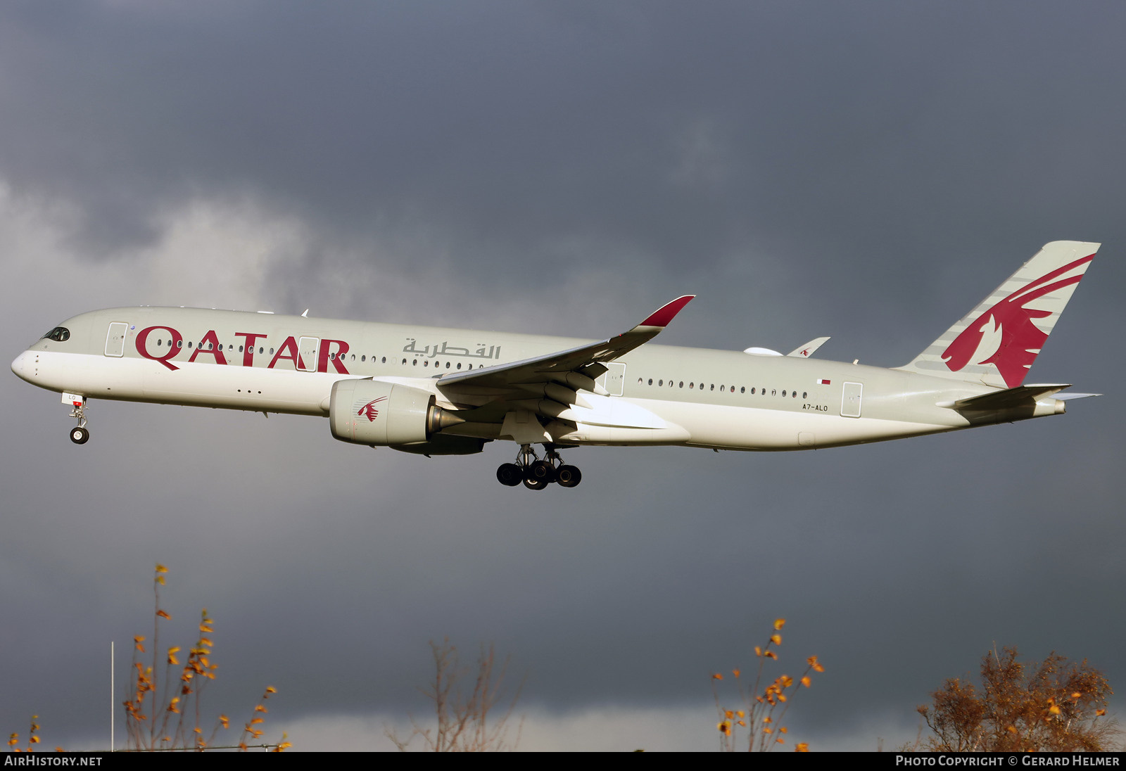 Aircraft Photo of A7-ALO | Airbus A350-941 | Qatar Airways | AirHistory.net #760414
