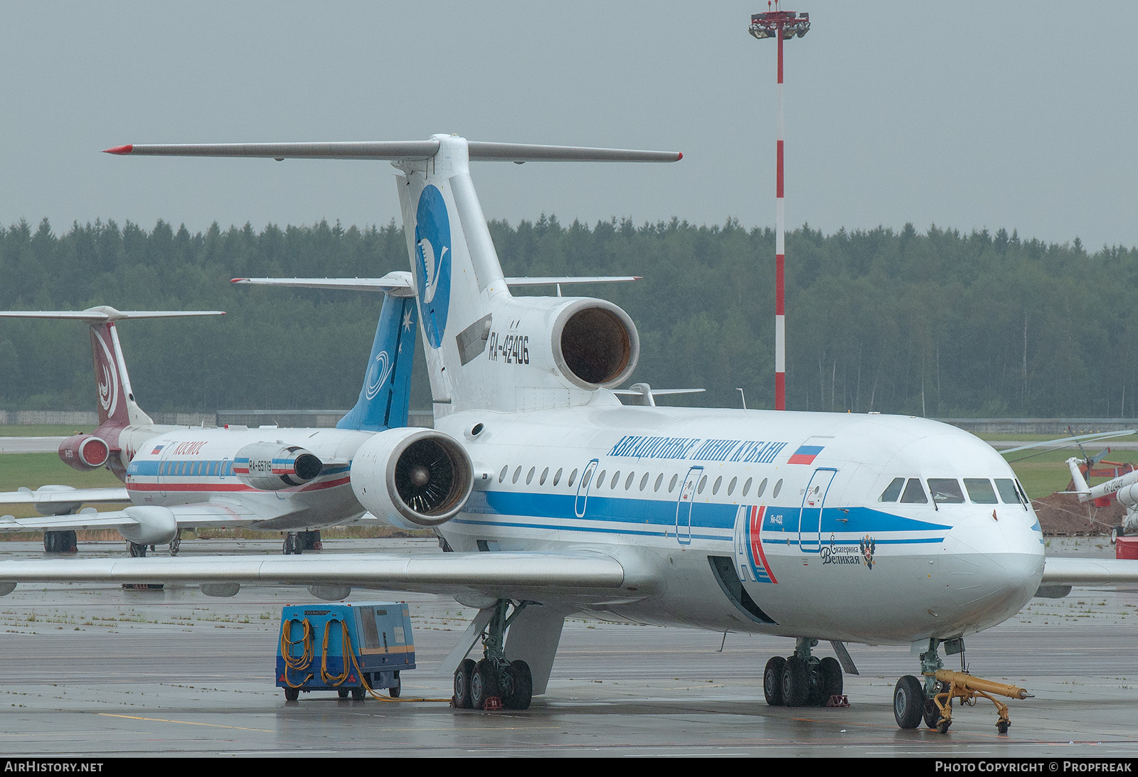Aircraft Photo of RA-42406 | Yakovlev Yak-42D | Kuban Airlines - ALK | AirHistory.net #760421