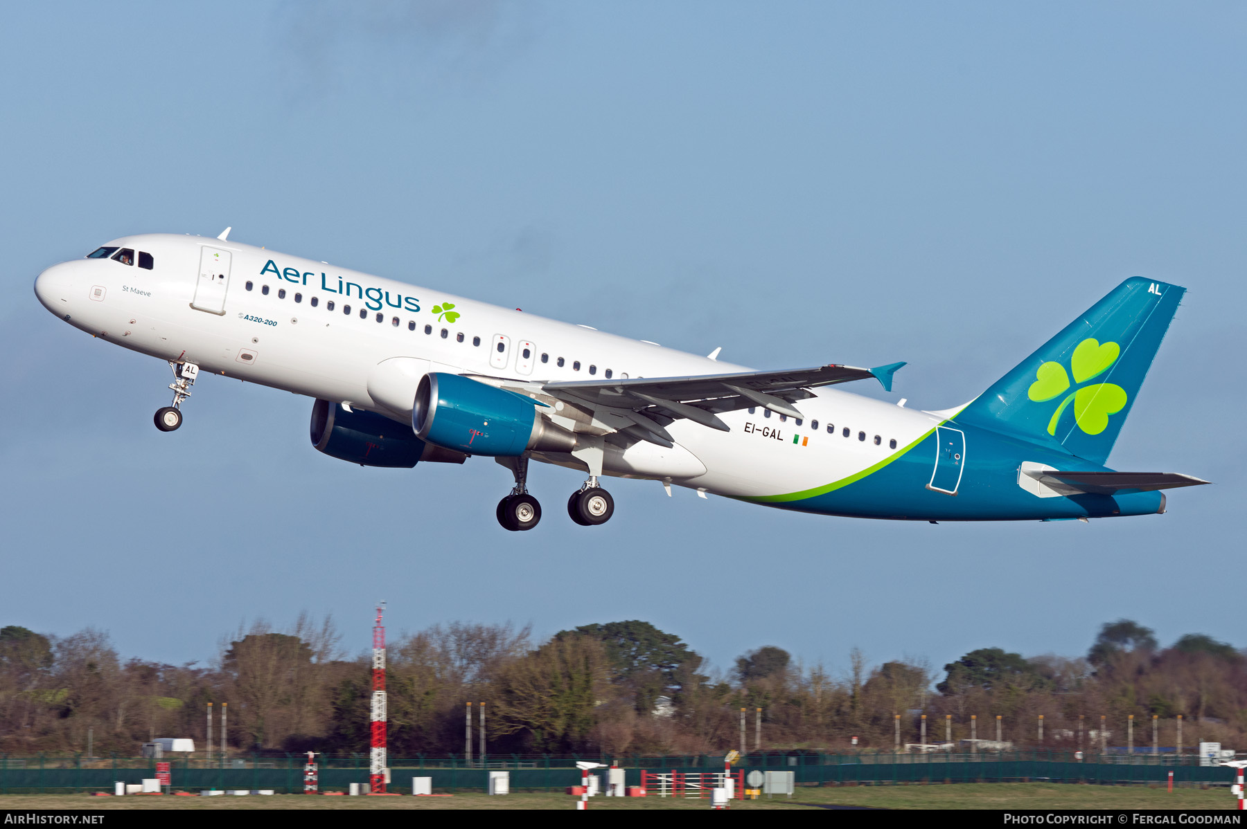 Aircraft Photo of EI-GAL | Airbus A320-214 | Aer Lingus | AirHistory.net #760444