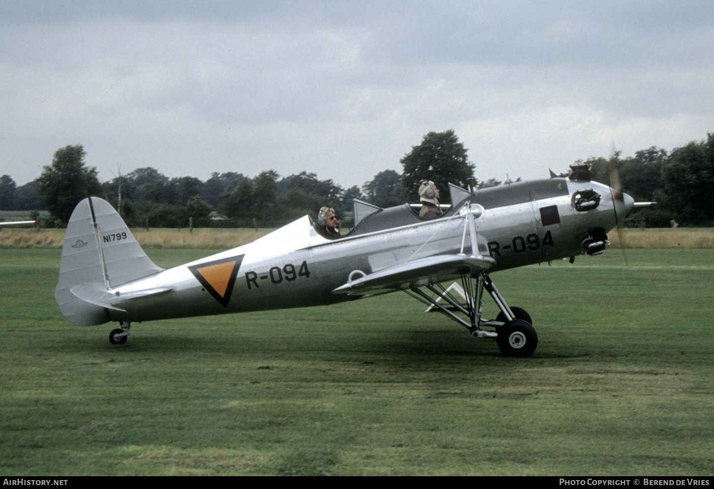 Aircraft Photo of N1799 / R-094 | Ryan PT-22A Recruit (ST3KR) | Netherlands East Indies - Air Force | AirHistory.net #760466