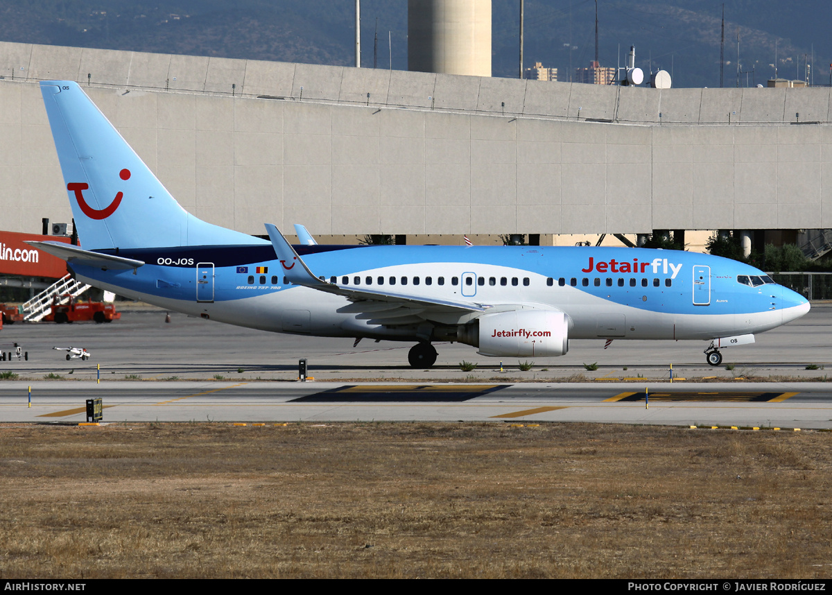 Aircraft Photo of OO-JOS | Boeing 737-7K5 | Jetairfly | AirHistory.net #760490