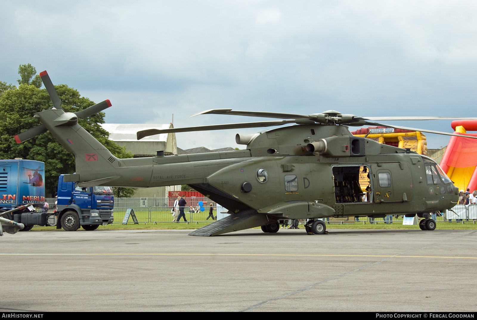 Aircraft Photo of ZJ120 | EHI EH101-411 Merlin HC3 | UK - Air Force | AirHistory.net #760511
