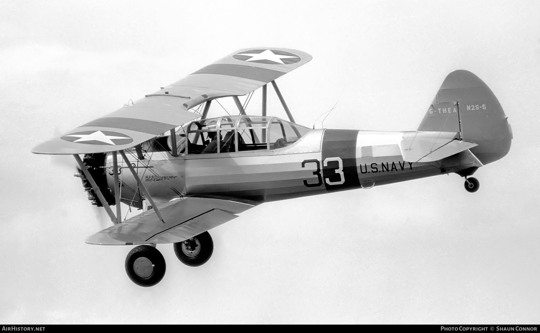 Aircraft Photo of G-THEA | Boeing PT-13D Kaydet (E75) | USA - Navy | AirHistory.net #760534