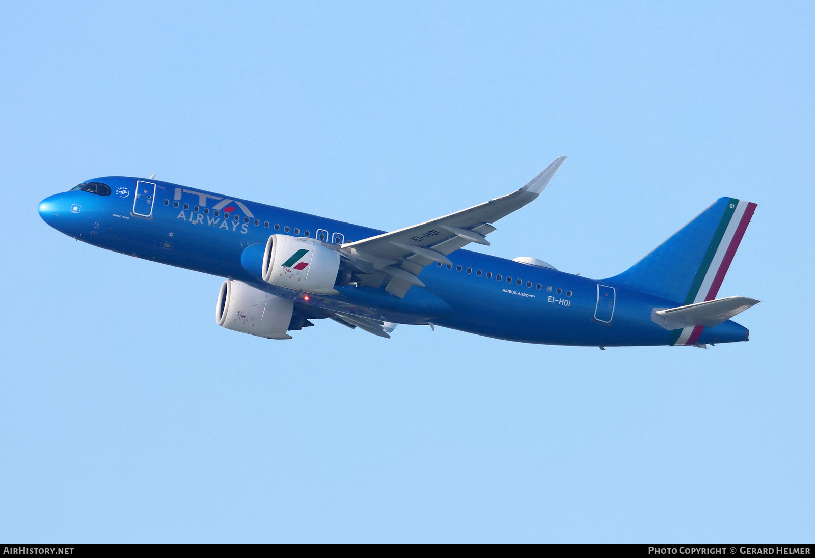 Aircraft Photo of EI-HOI | Airbus A320-272N | ITA Airways | AirHistory.net #760545