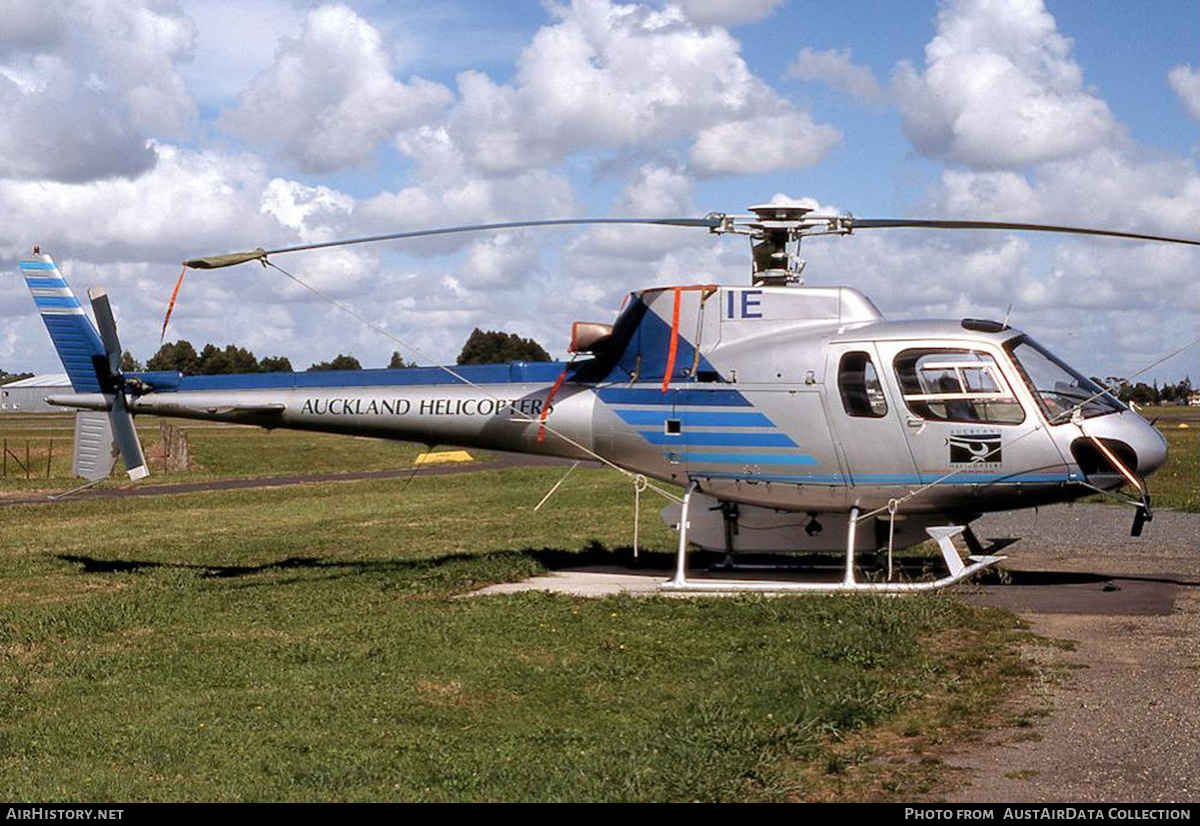 Aircraft Photo of ZK-HIE / IE | Aerospatiale AS-350B Squirrel | Auckland Helicopters | AirHistory.net #760563