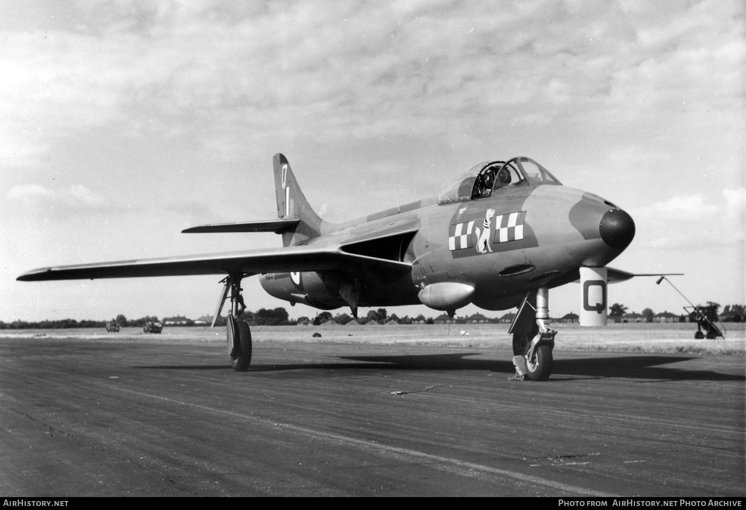 Aircraft Photo of WN919 | Hawker Hunter F2 | UK - Air Force | AirHistory.net #760566