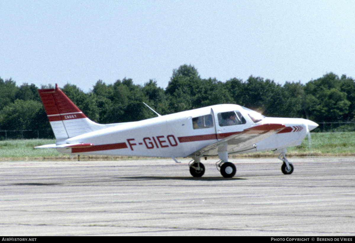 Aircraft Photo of F-GIEO | Piper PA-28-161 Cadet | AirHistory.net #760578