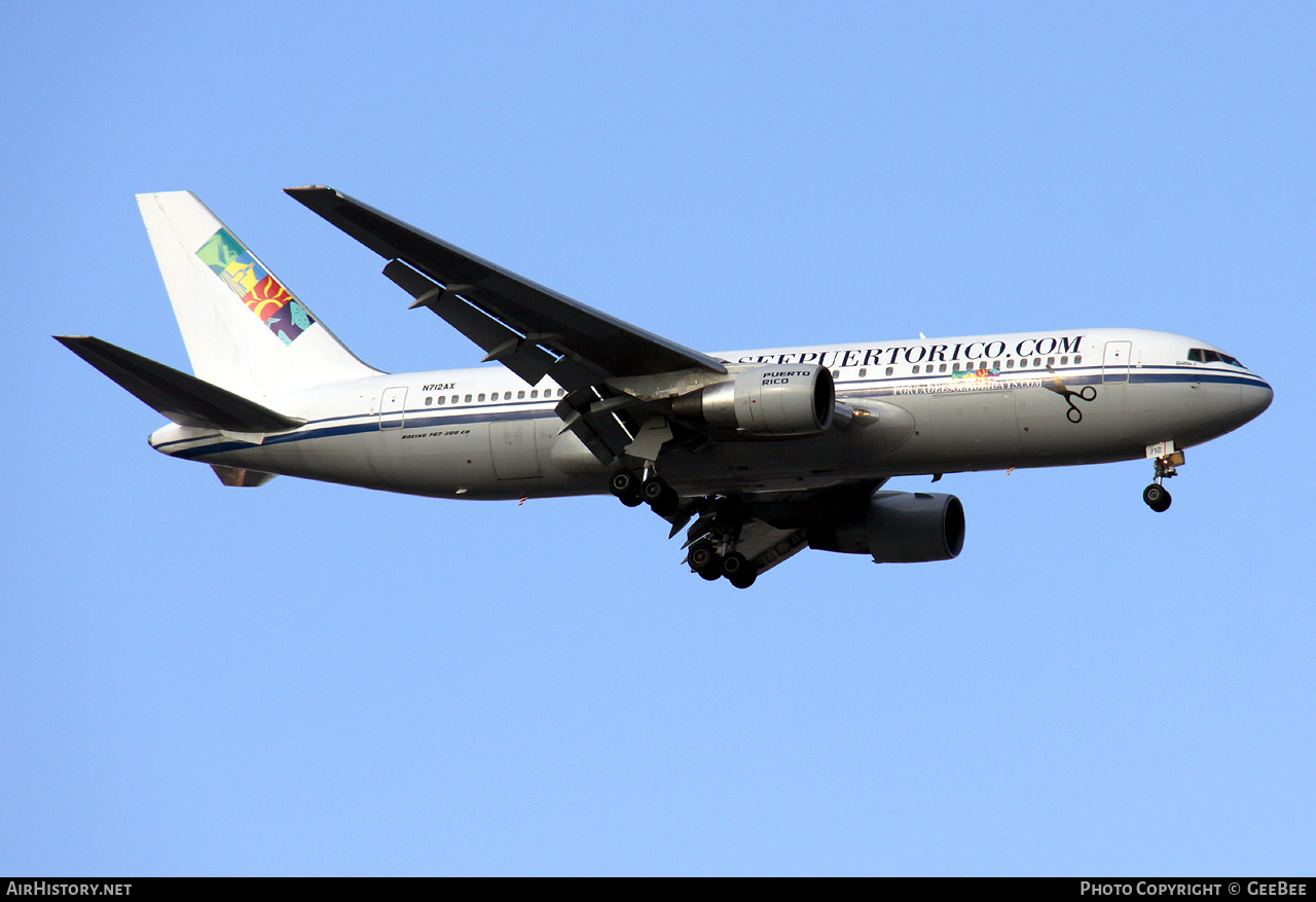 Aircraft Photo of N712AX | Boeing 767-2J6/ER | Porta Del Sol Holidays | AirHistory.net #760582