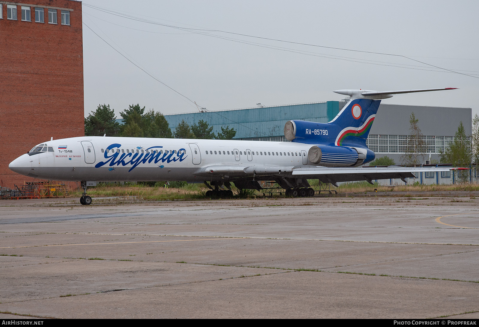 Aircraft Photo of RA-85790 | Tupolev Tu-154M | Yakutia Airlines | AirHistory.net #760617