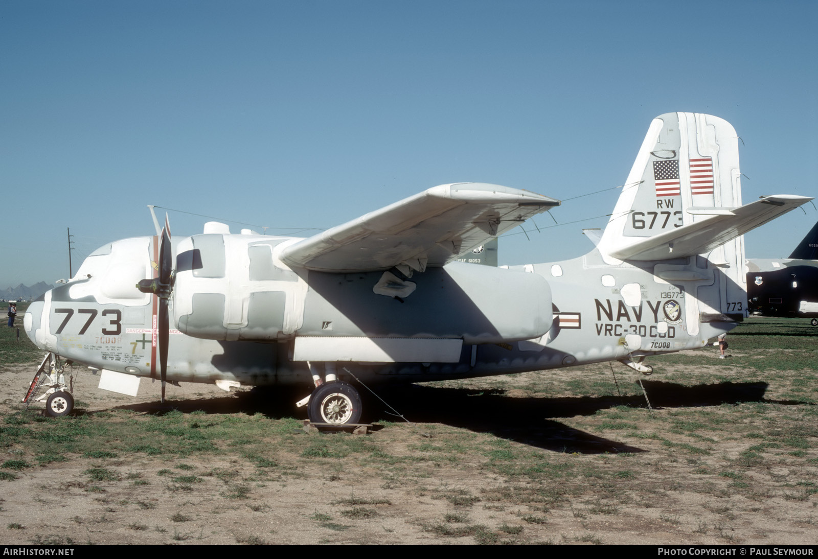 Aircraft Photo of 136773 / 6773 | Grumman C-1A Trader | USA - Navy | AirHistory.net #760635