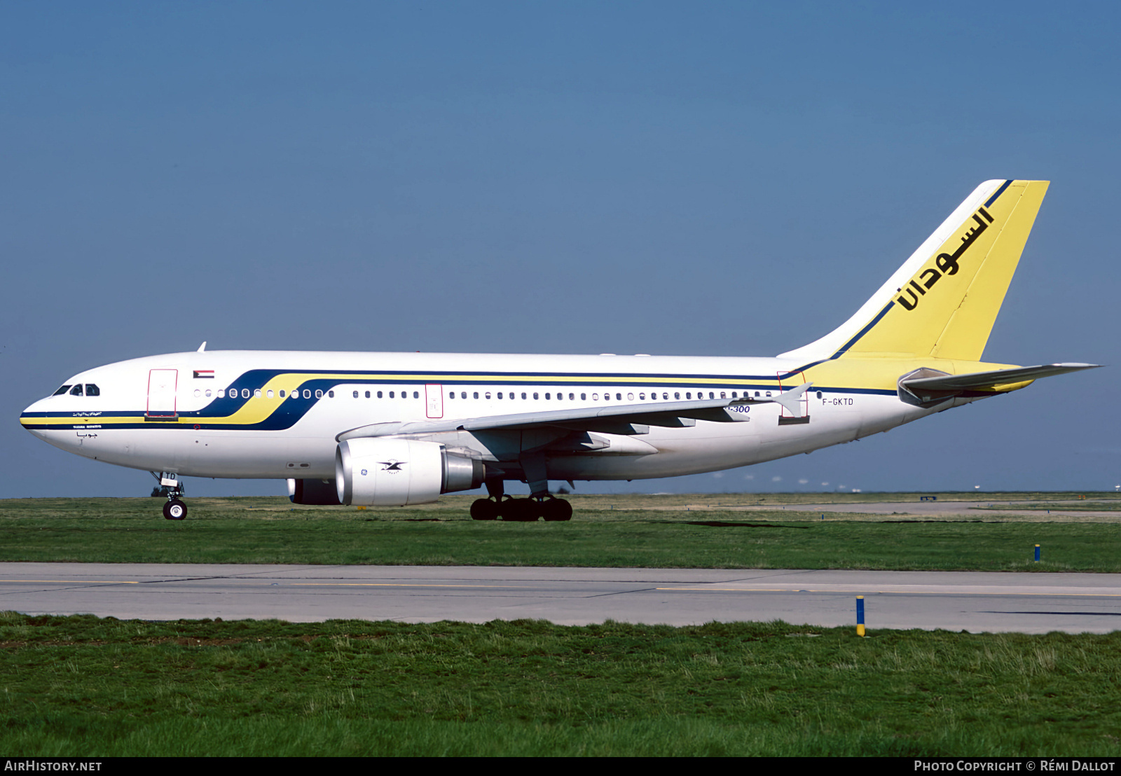 Aircraft Photo of F-GKTD | Airbus A310-304/F | Sudan Airways | AirHistory.net #760637
